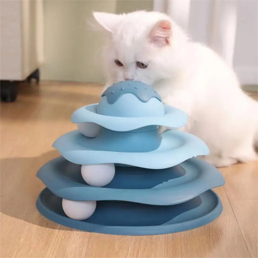 3 Layer Interactive Tower Cat Toy